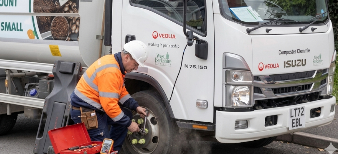 LWS engineer carrying out an on-site repair